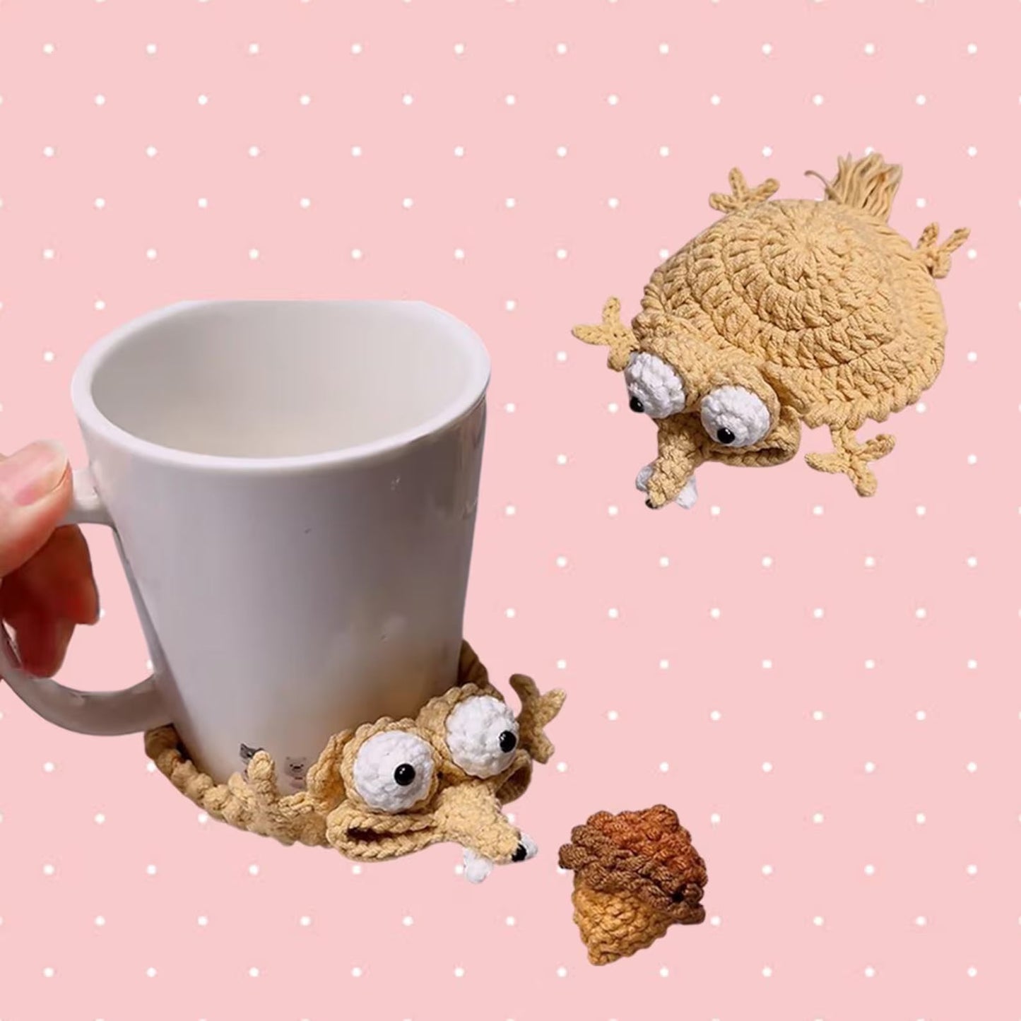 Animal Bundle Cup Holder Crochet Pattern