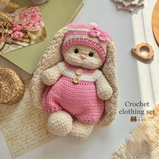 Bear & Bunny Outfit Crochet Pattern