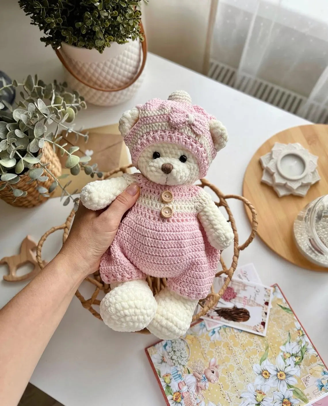 Bear & Bunny Outfit Crochet Pattern