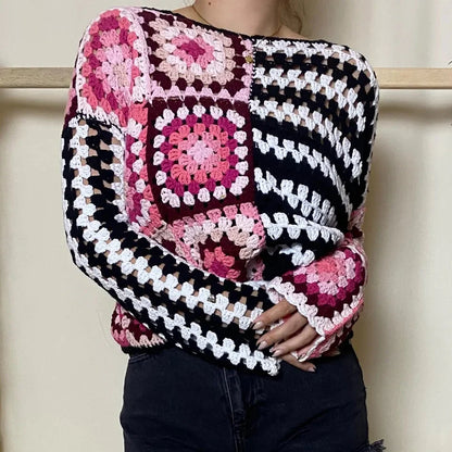 Boho Patchwork Cardigan Crochet Pattern