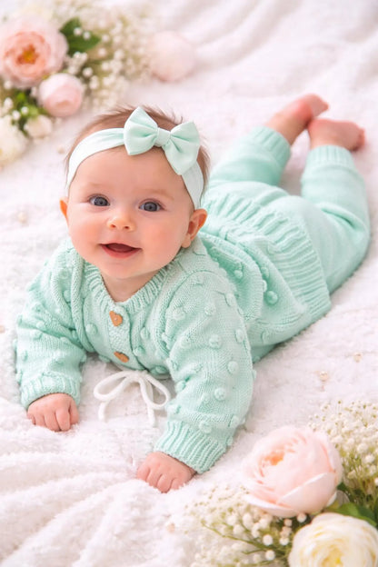 Baby Bobble Pants Knitting Pattern