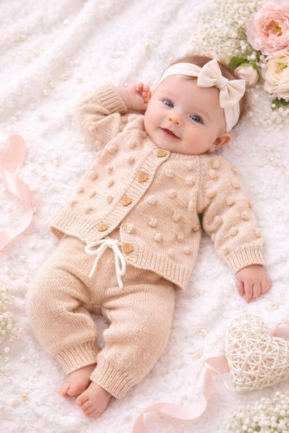 Baby Bobble Pants Knitting Pattern