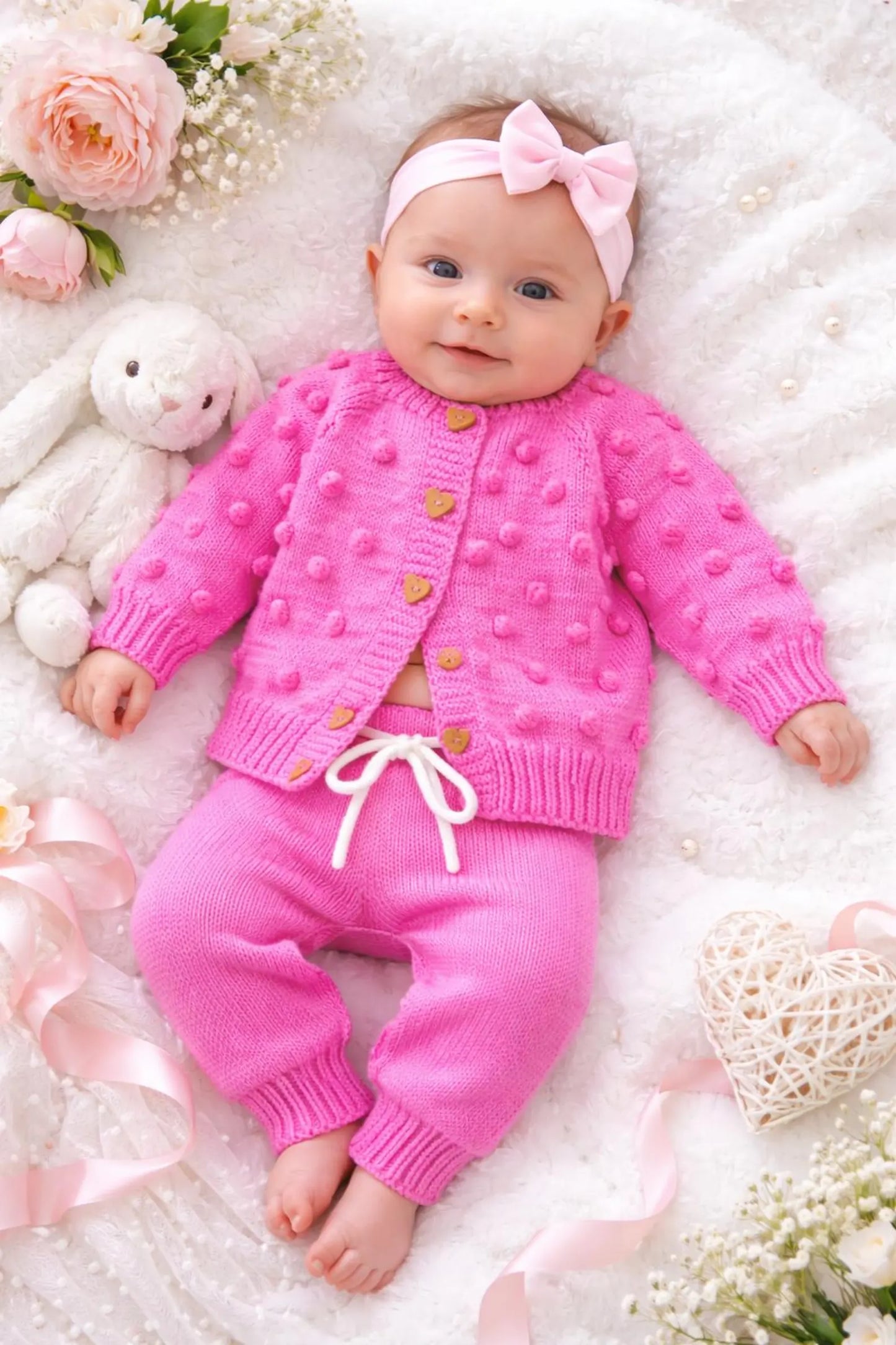 Baby Bobble Pants Knitting Pattern