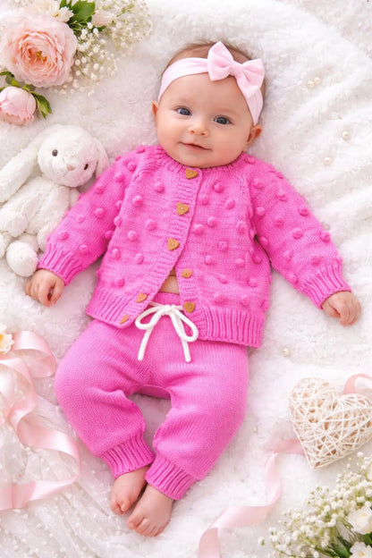 Baby Bobble Pants Knitting Pattern