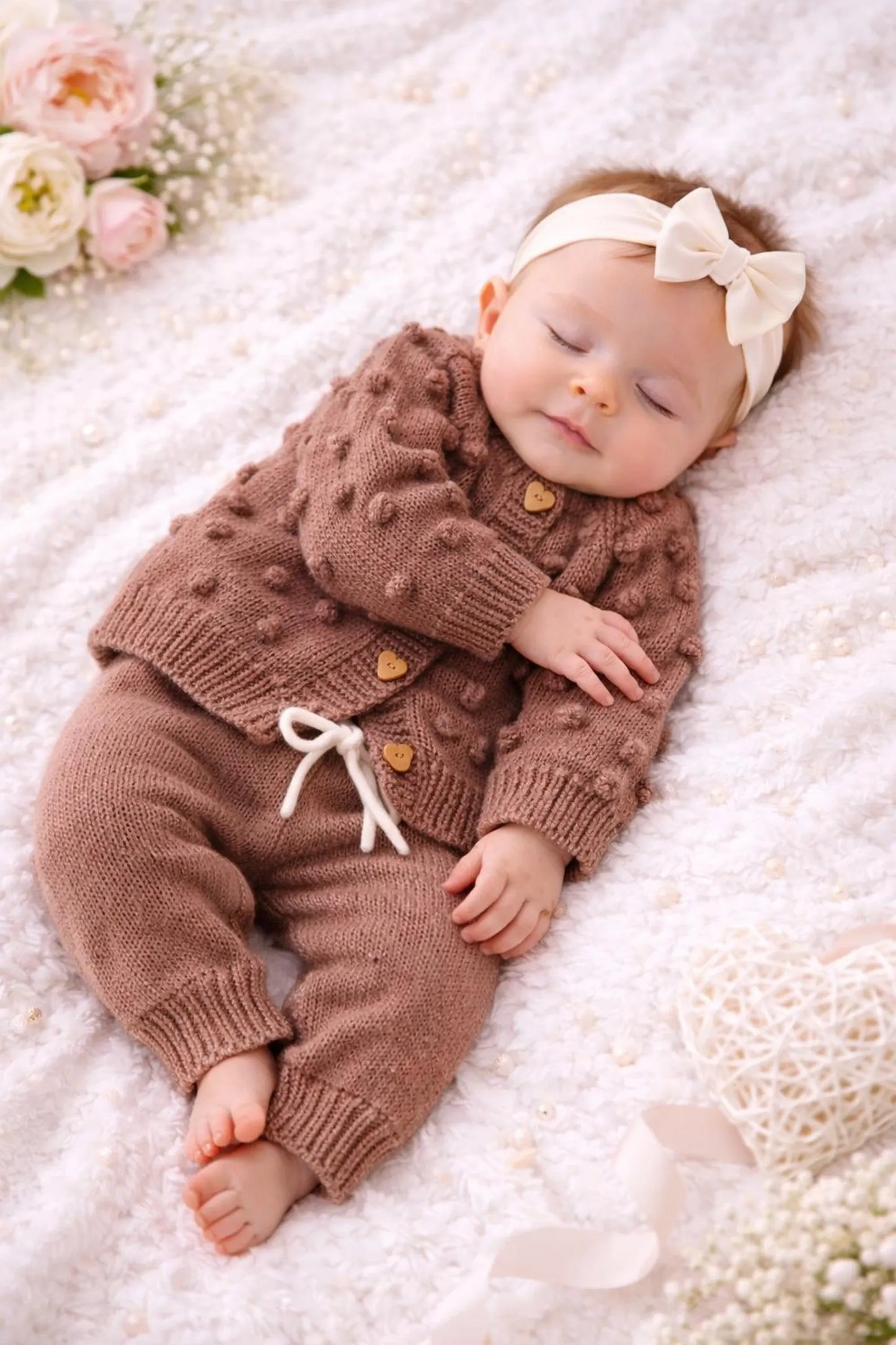 Baby Bobble Pants Knitting Pattern