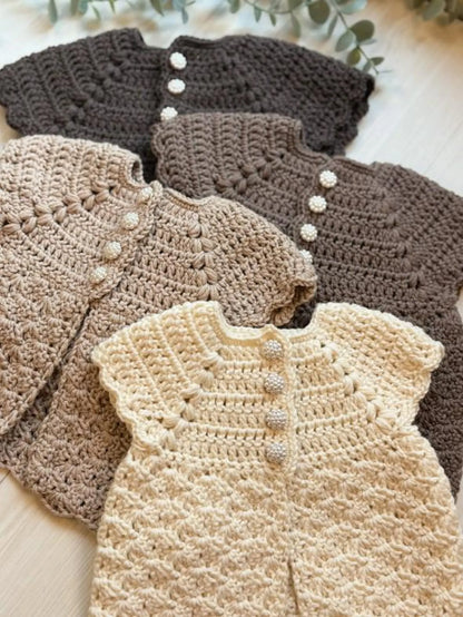 Baby Angel Vest Crochet Pattern