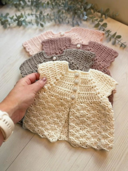Baby Angel Vest Crochet Pattern