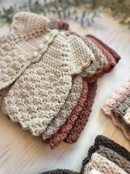 Baby Angel Vest Crochet Pattern