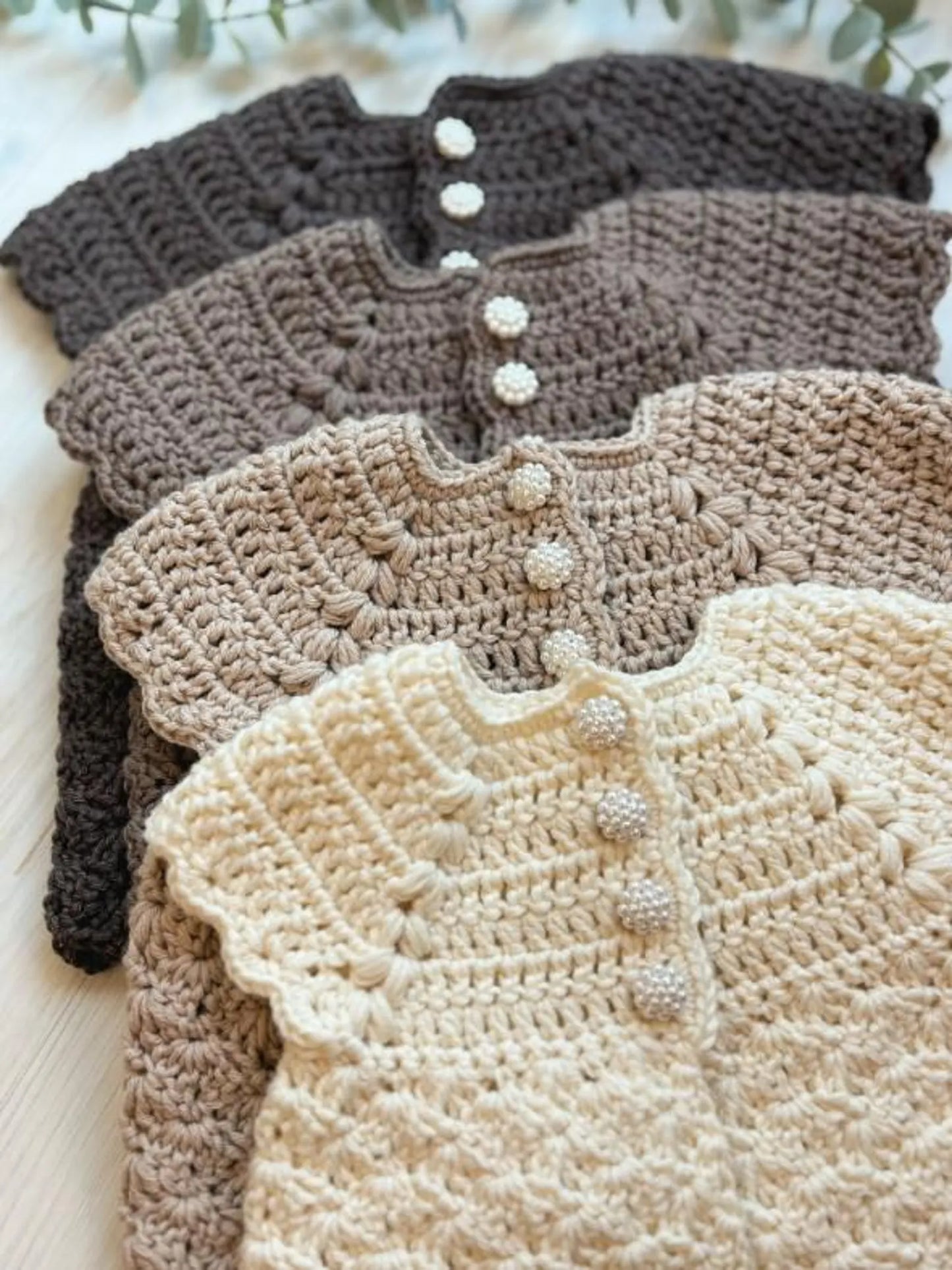 Baby Angel Vest Crochet Pattern