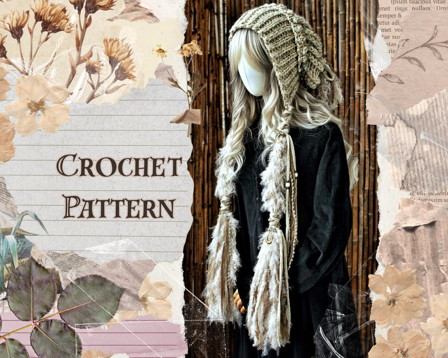 Bonnet With Strap Crochet Pattern