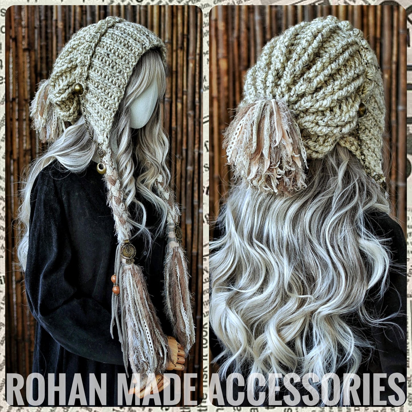 Bonnet With Strap Crochet Pattern