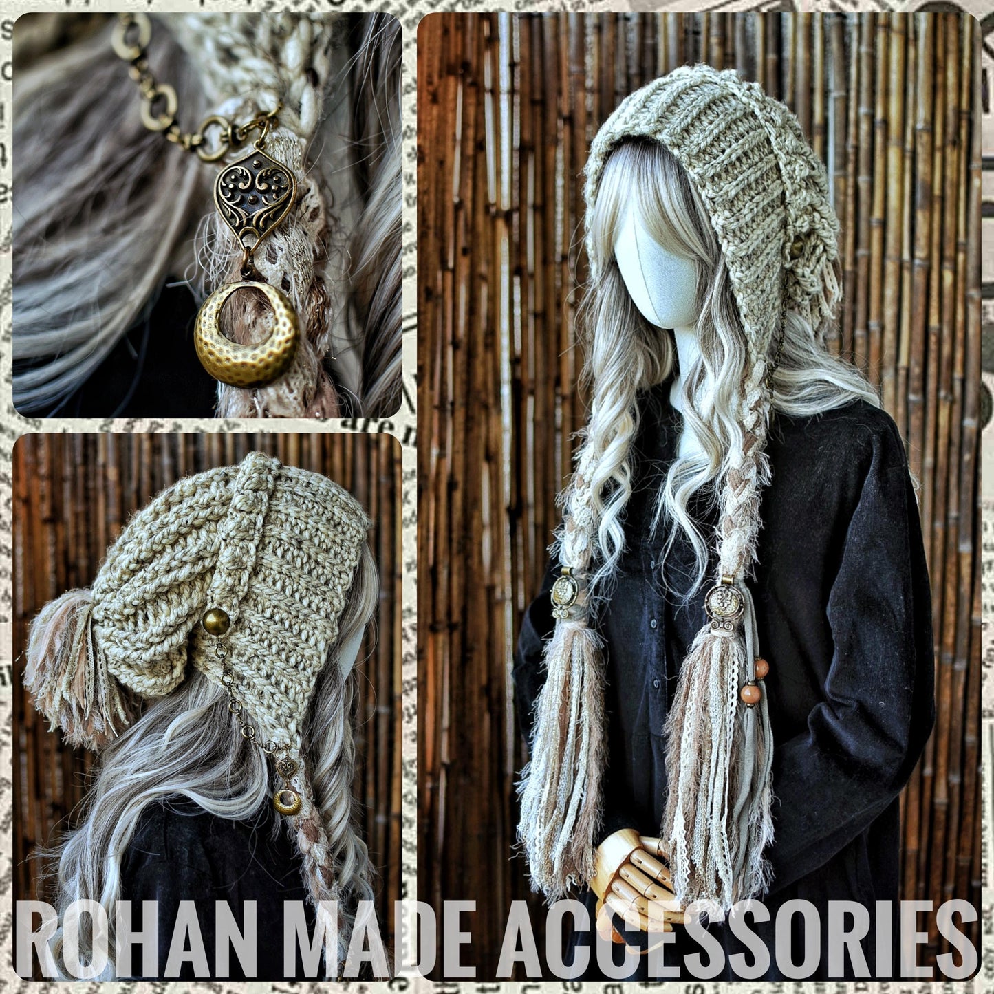 Bonnet With Strap Crochet Pattern