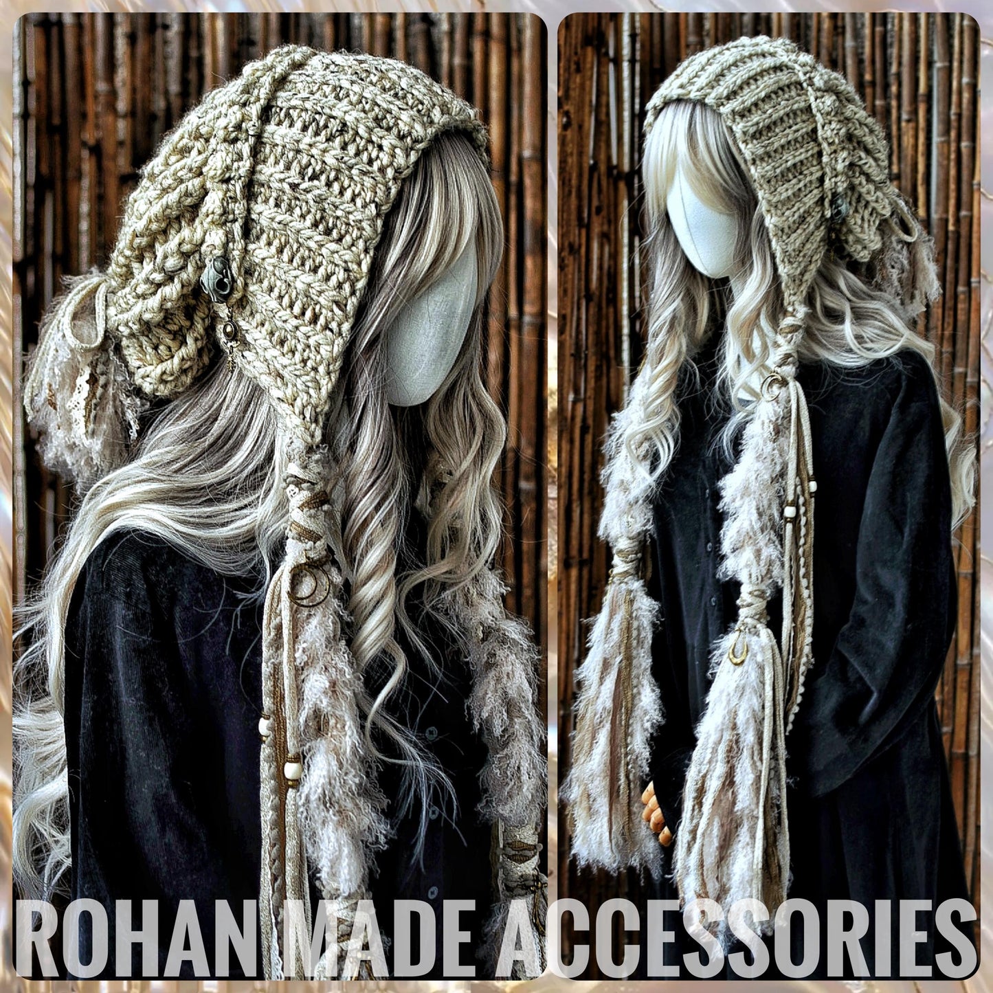 Bonnet With Strap Crochet Pattern