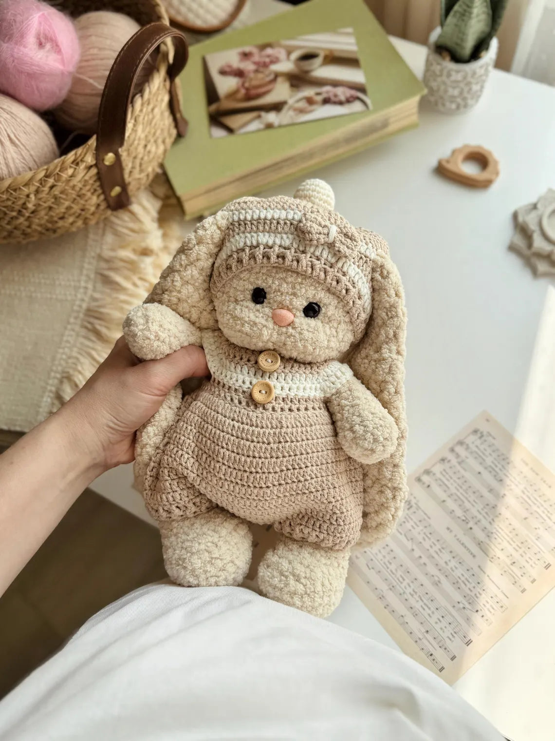 Bear & Bunny Outfit Crochet Pattern
