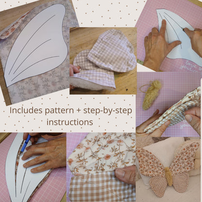 Baby Nursery Butterfly Decor Sewing Pattern