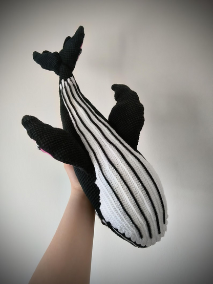 Butterfly Whale Crochet Pattern