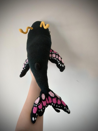Butterfly Whale Crochet Pattern