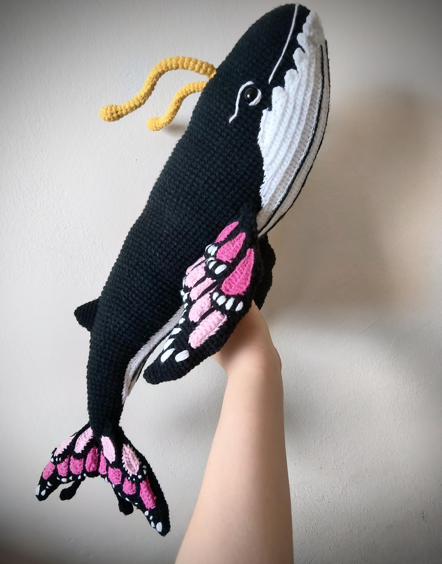 Butterfly Whale Crochet Pattern