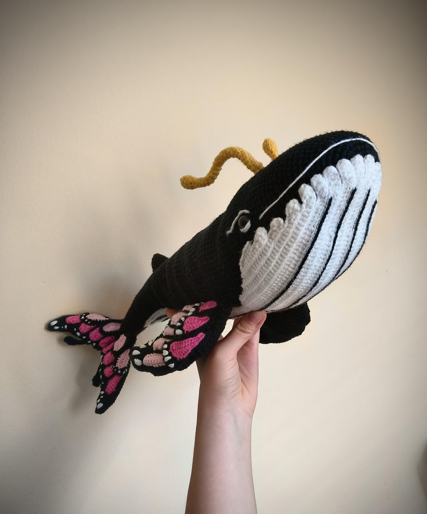 Butterfly Whale Crochet Pattern