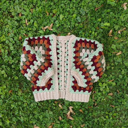 Children's Long Sleeve Vest Crochet Pattern