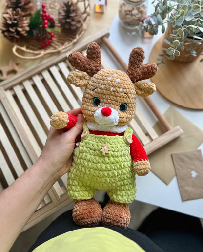 Christmas Reindeer Crochet Pattern