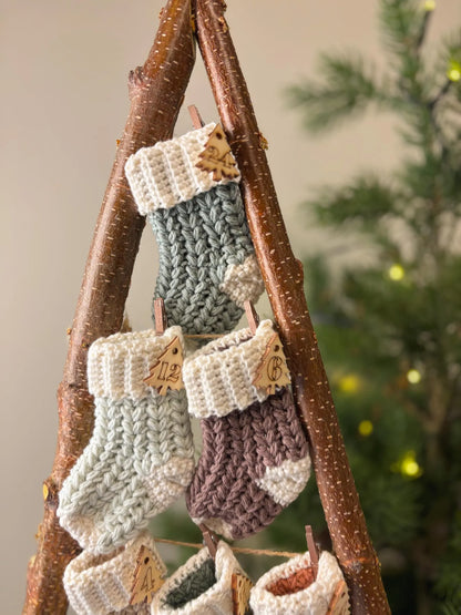 Joy Mini Stocking Crochet Pattern
