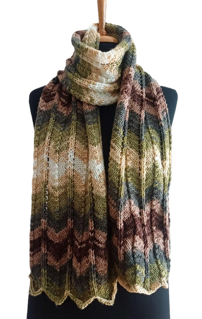 Chevron Scarf Knitting Pattern