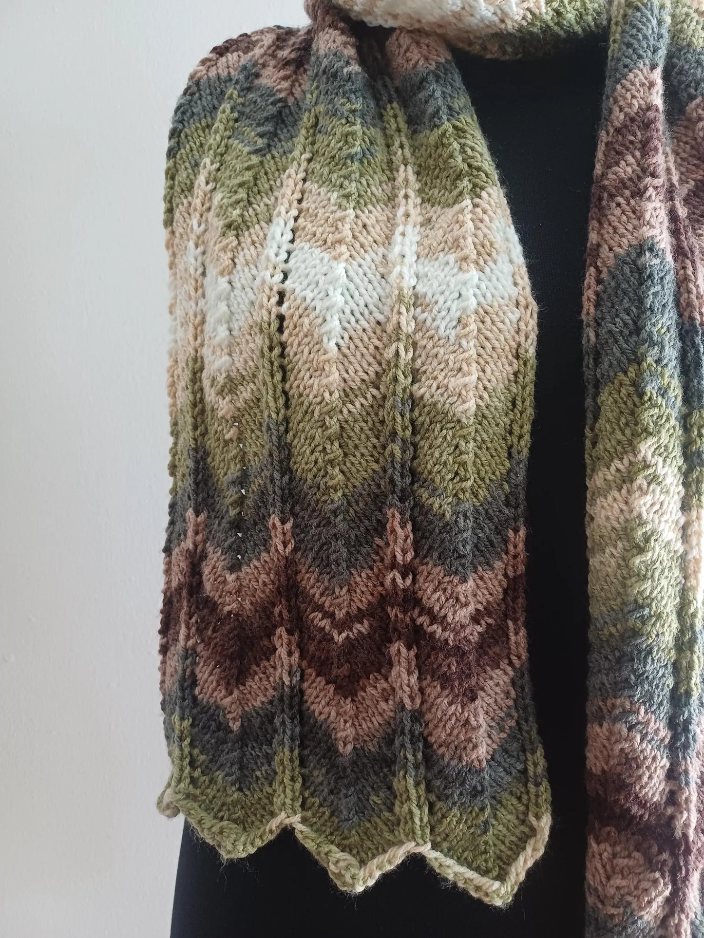 Chevron Scarf Knitting Pattern