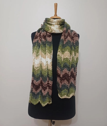 Chevron Scarf Knitting Pattern