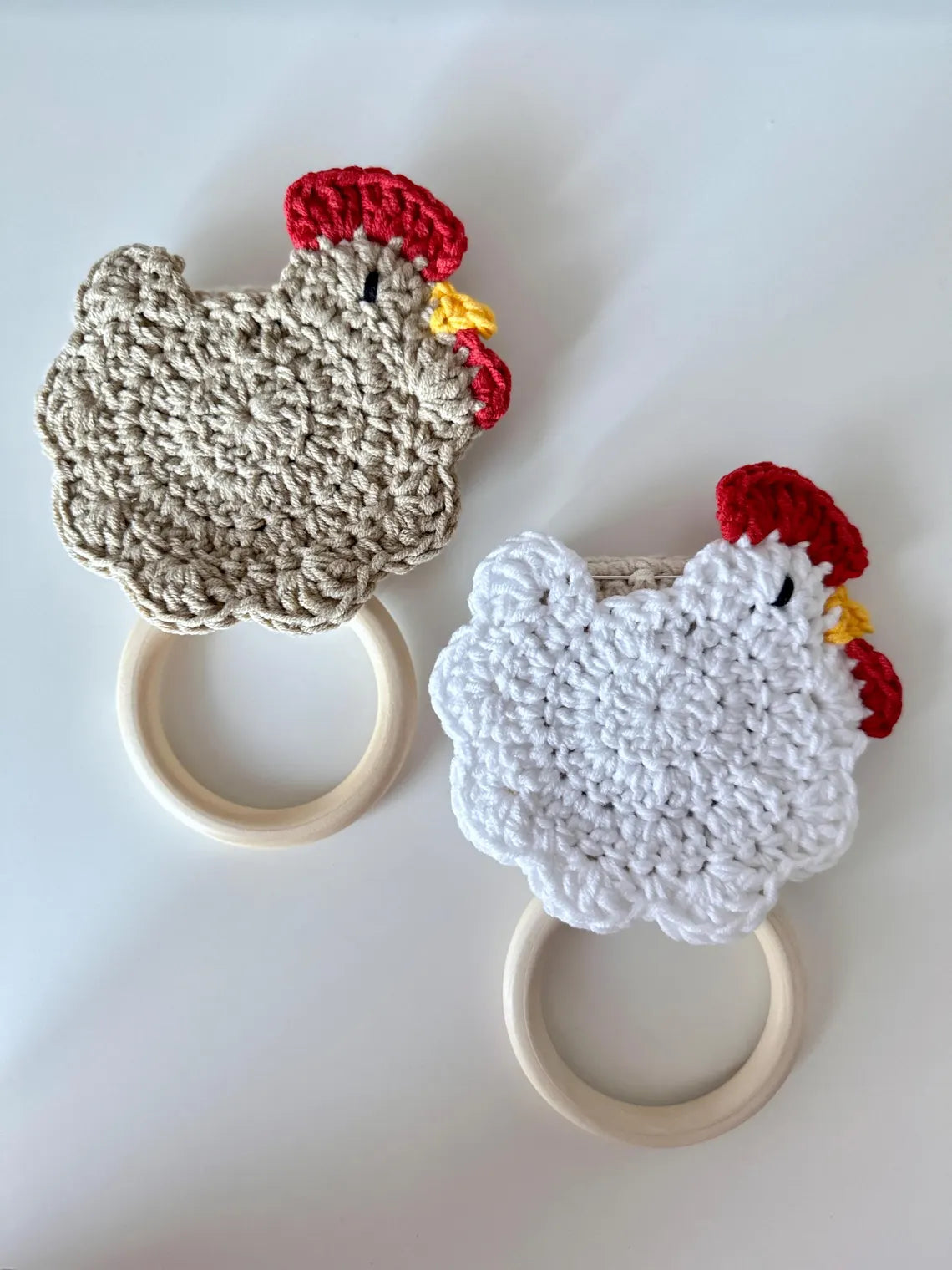 Chicken Towel Holder Crochet Pattern