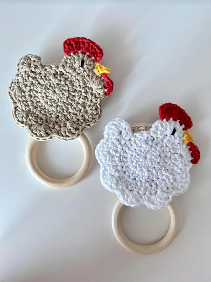 Chicken Towel Holder Crochet Pattern