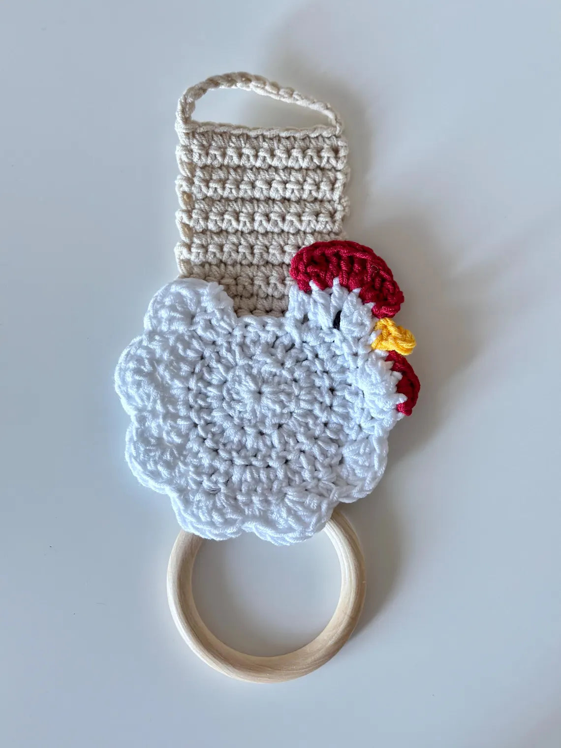 Chicken Towel Holder Crochet Pattern