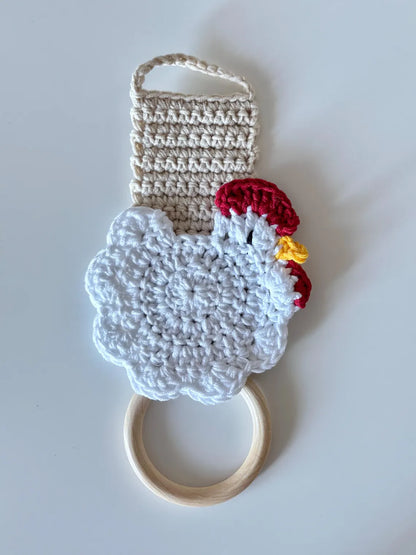 Chicken Towel Holder Crochet Pattern