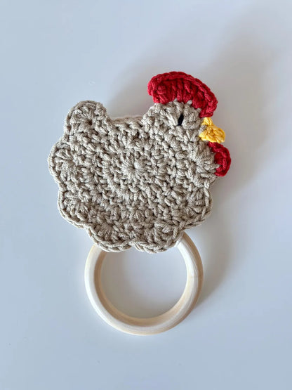 Chicken Towel Holder Crochet Pattern