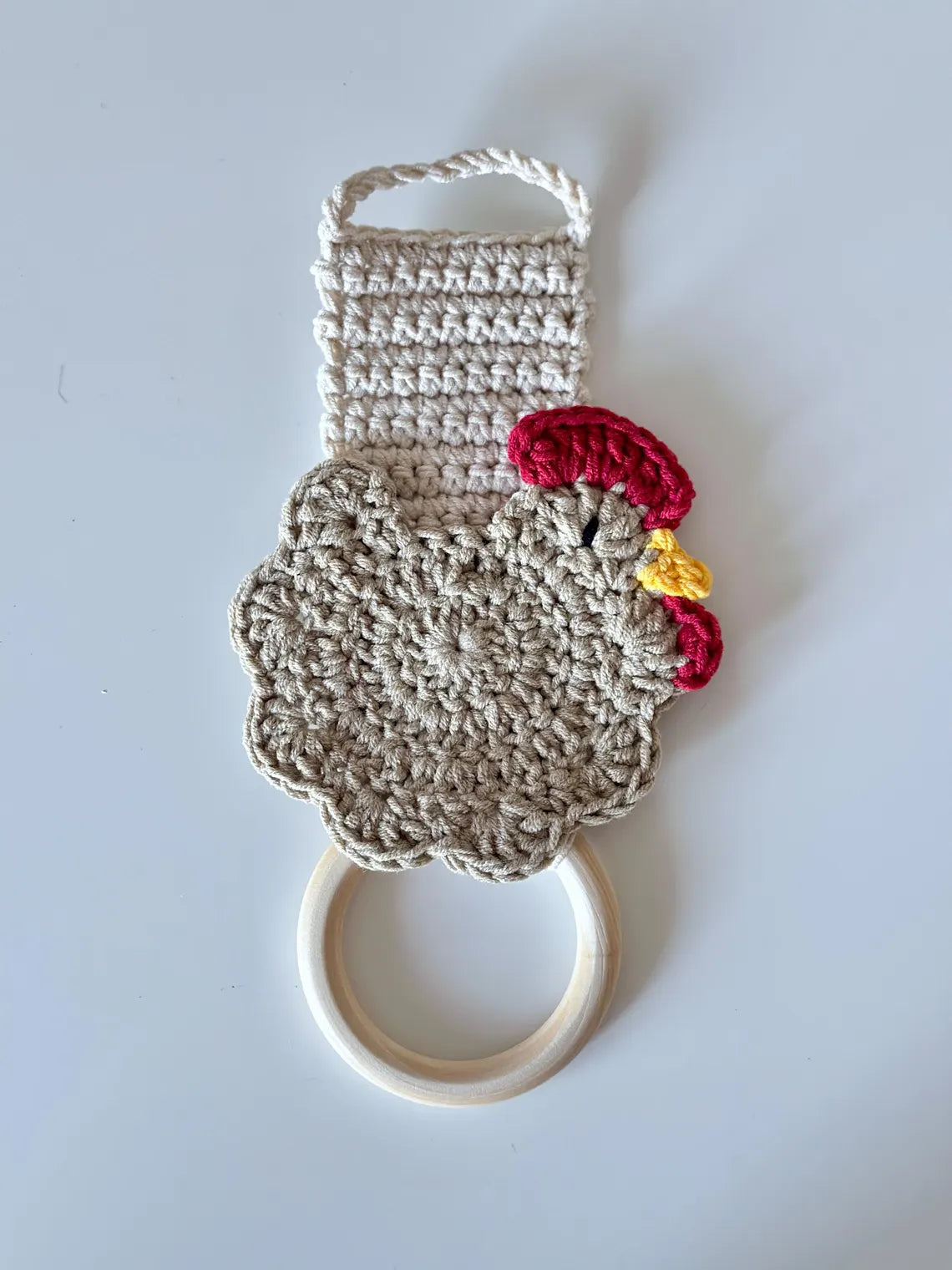 Chicken Towel Holder Crochet Pattern