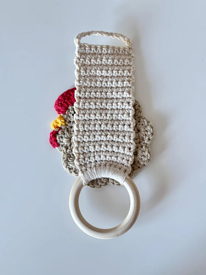 Chicken Towel Holder Crochet Pattern