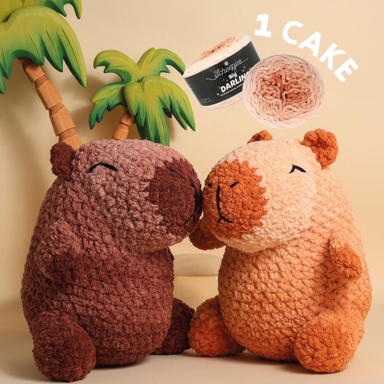 Chillbara Capybaras Crochet Pattern