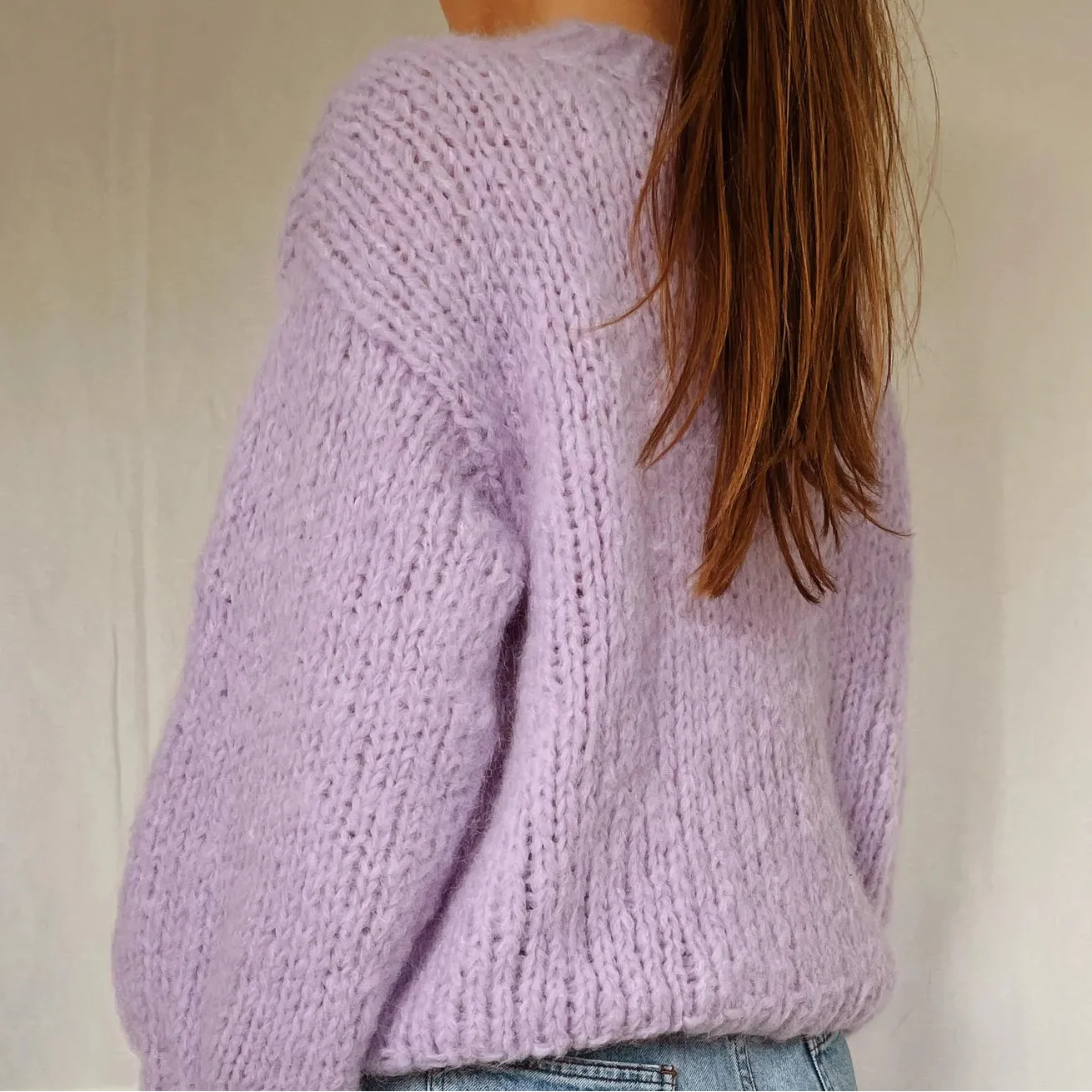 Chunky Knit Sweater Knitting Pattern