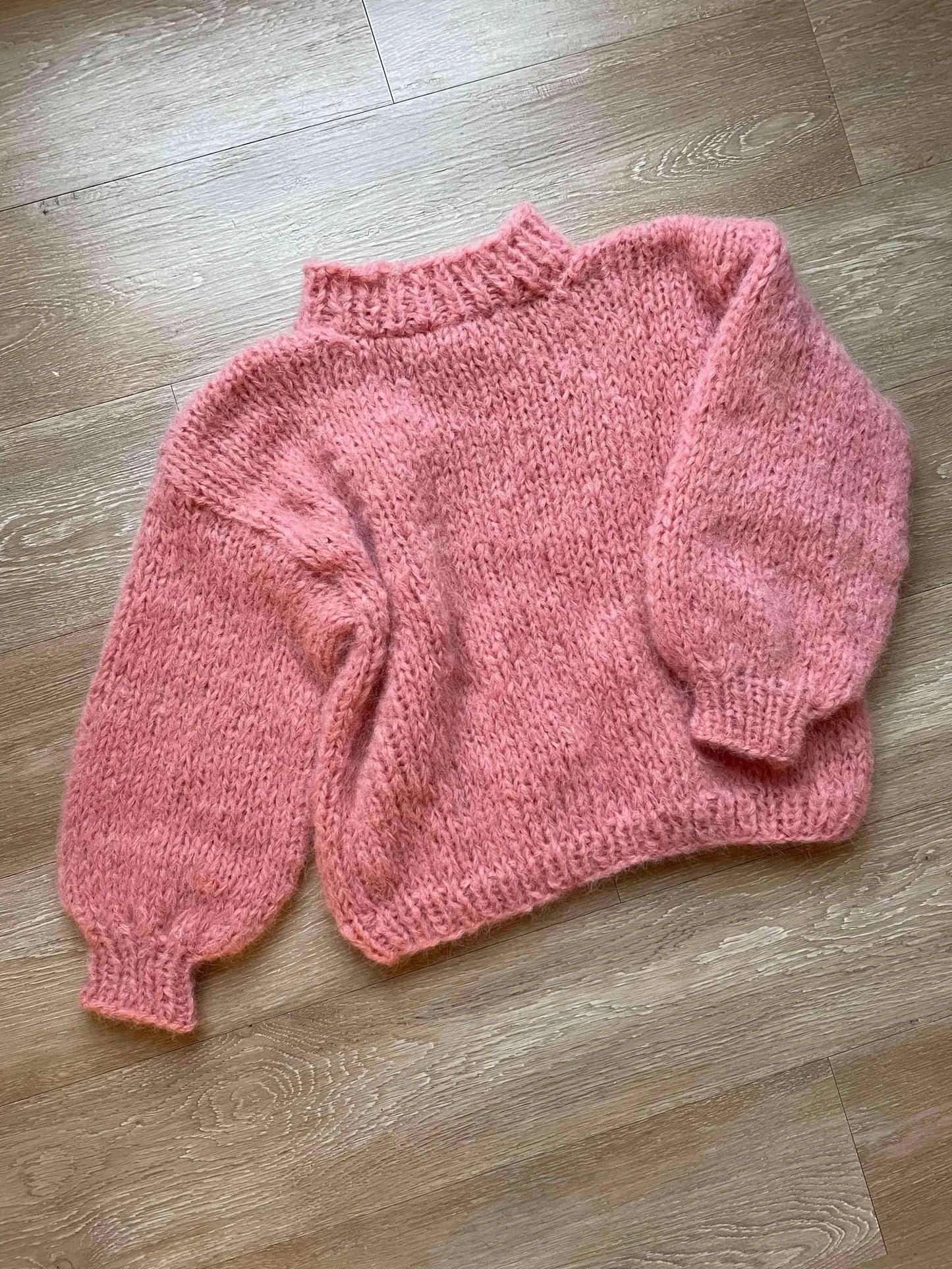 Chunky Knit Sweater Knitting Pattern
