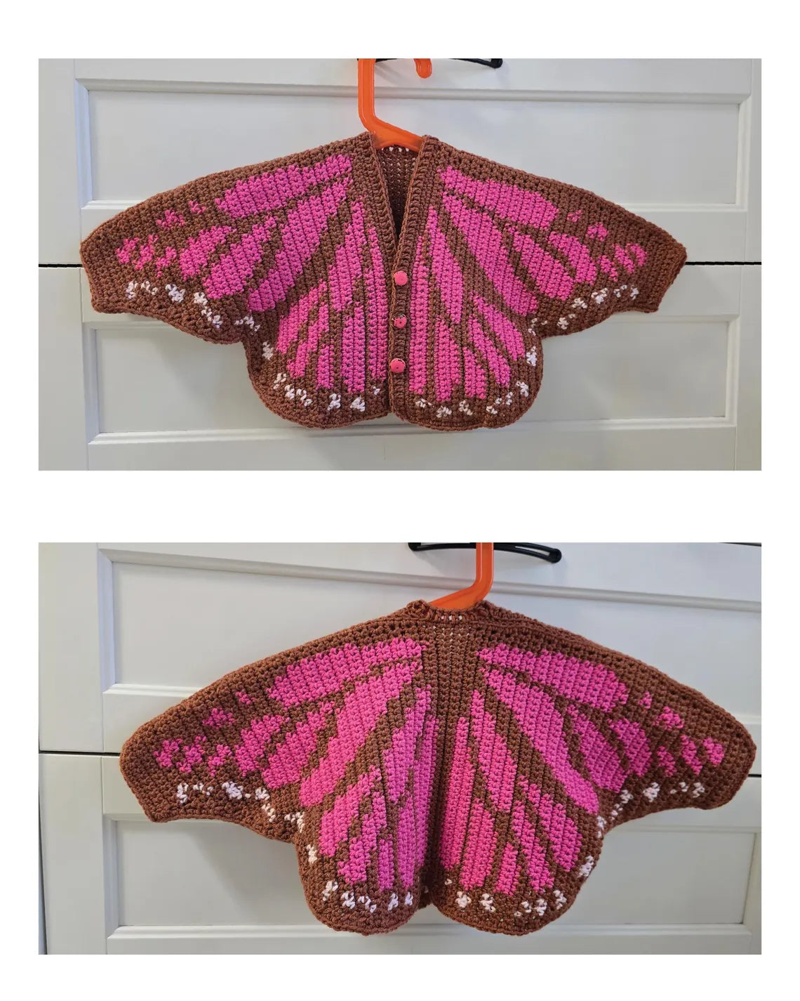 Butterfly Cardigan Crochet Pattern