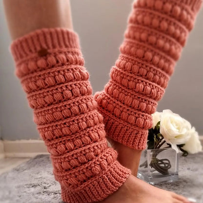 Romantic Crochet Leg Warmers Pattern