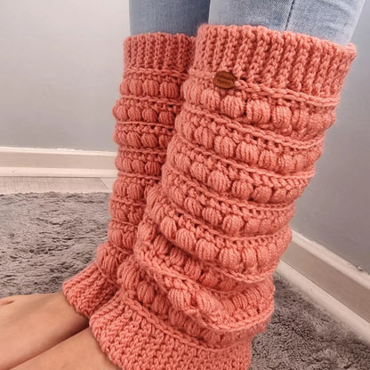 Romantic Crochet Leg Warmers Pattern