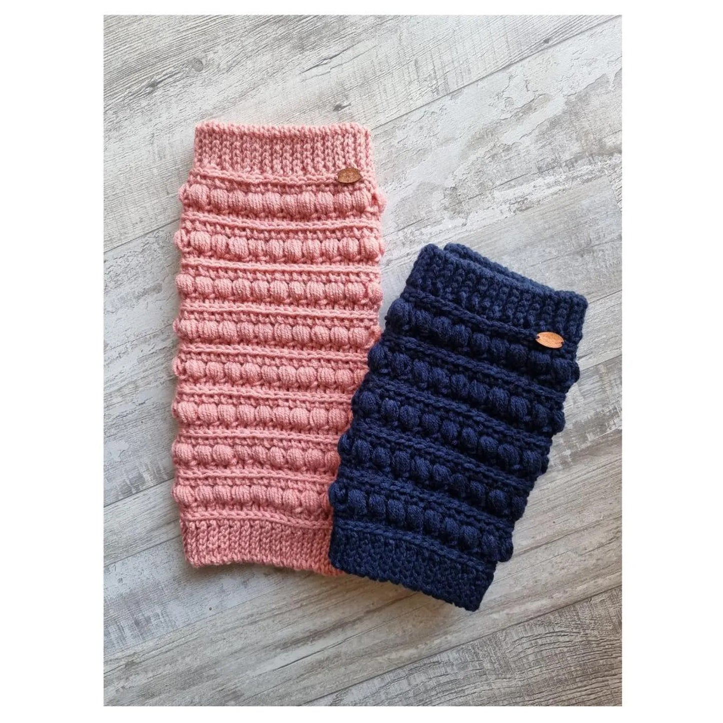 Romantic Crochet Leg Warmers Pattern
