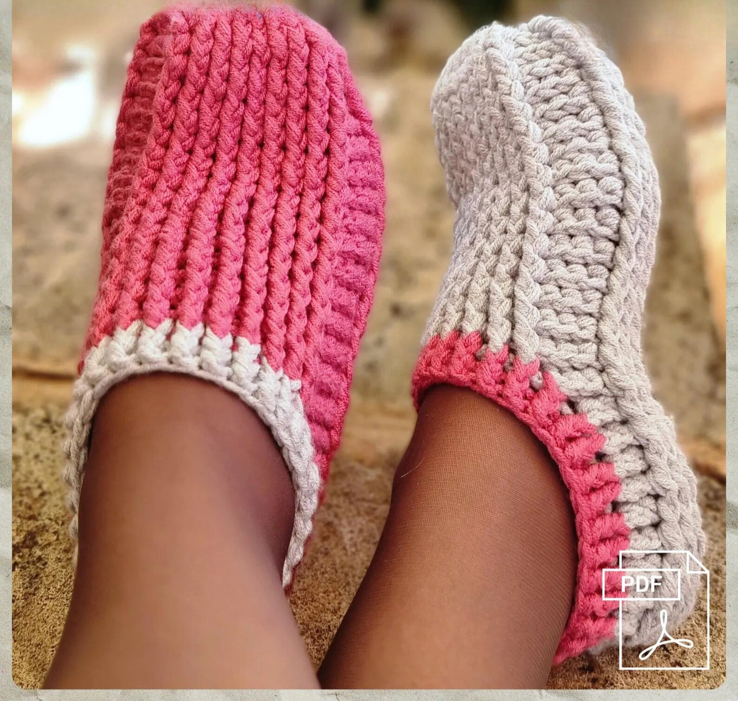 Every Size Slippers Crochet Pattern