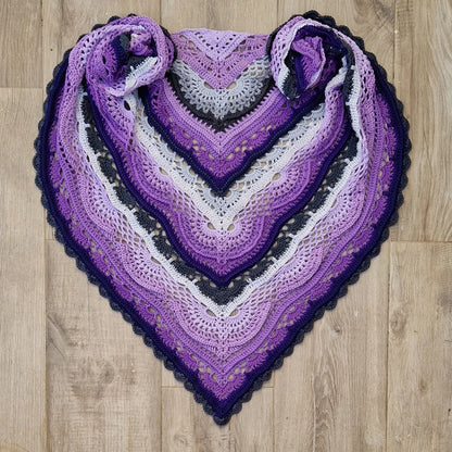 DarjeelingTea Shawl Crochet Pattern