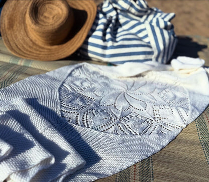 Dahlia Lace Shawl Knitting Pattern