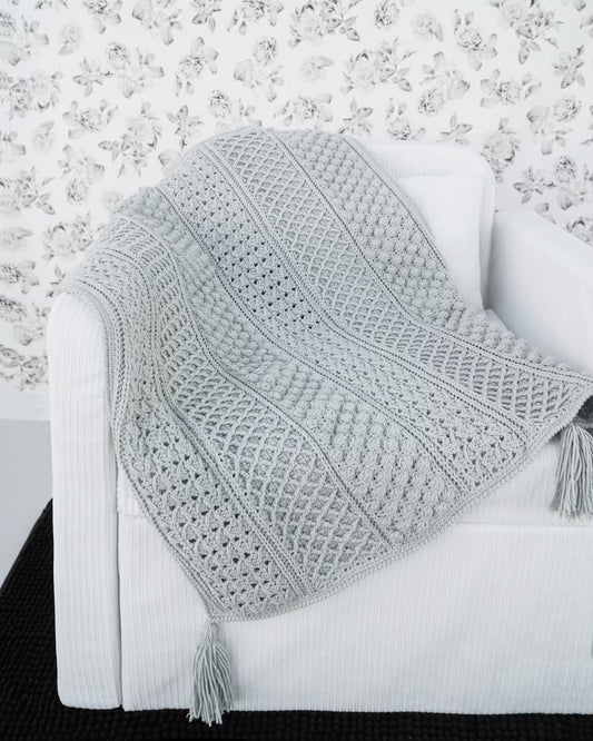Modern Boho Crochet Blanket Pattern