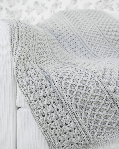 Modern Boho Crochet Blanket Pattern