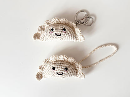 Dumpling Keychain Crochet Pattern