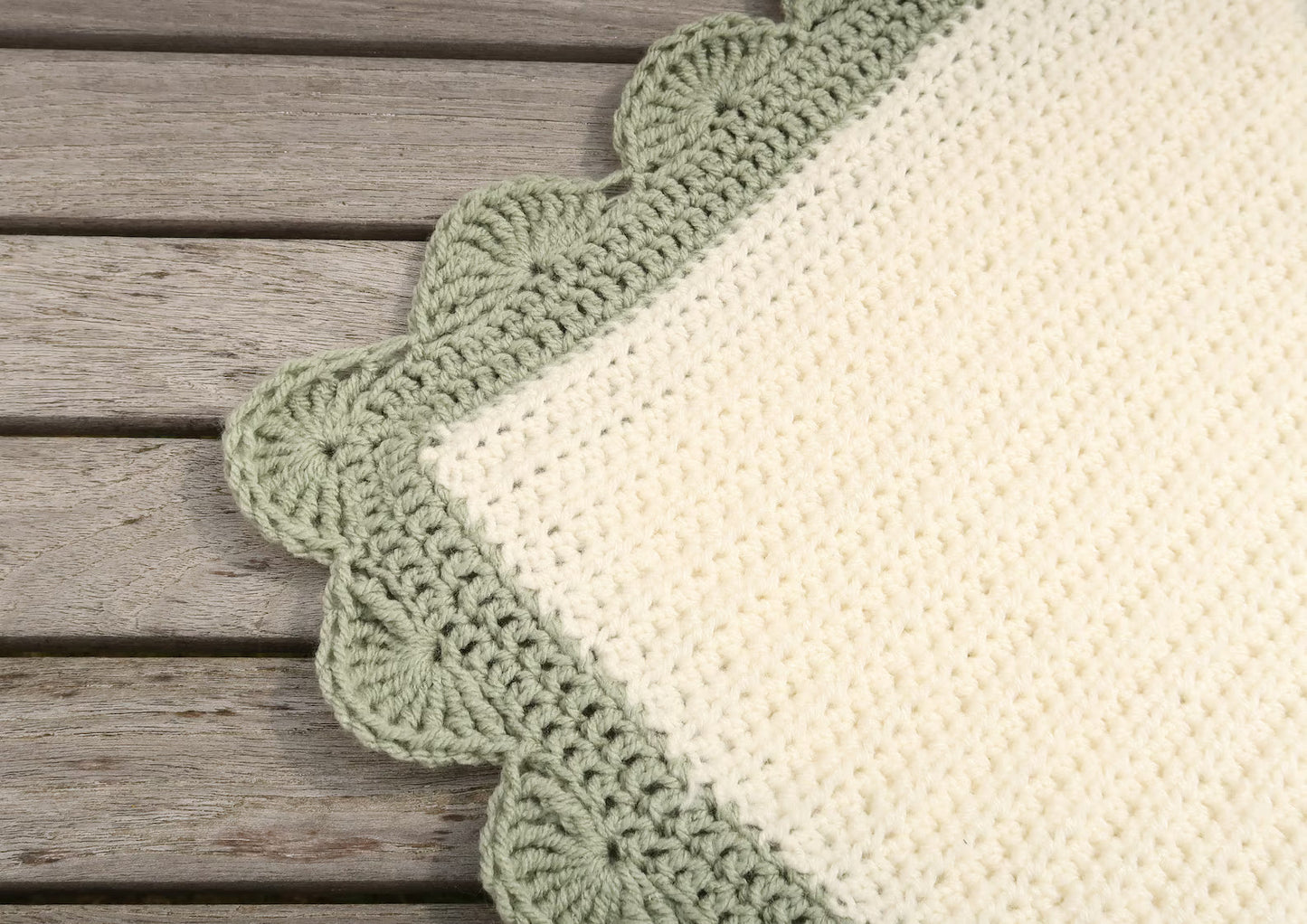 Easy Baby Blanket Crochet Pattern